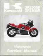 Kawasaki GPZ500 R GPZ600 R service manual, Motoren, Handleidingen en Instructieboekjes, Kawasaki