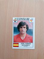 Panini WK 82 #297 Jose Alesanco., Ophalen of Verzenden, Zo goed als nieuw, Sticker