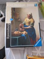 Rijksmuseum Puzzel - Melkmeisje Vermeer - 1000 stukjes, Ophalen of Verzenden, 500 t/m 1500 stukjes, Zo goed als nieuw, Legpuzzel