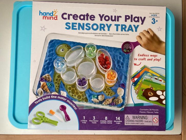 Hand2Mind Create Your Play Sensory Tray (Learning Resources), Kinderen en Baby's, Speelgoed | Educatief en Creatief, Nieuw, Ontdekken