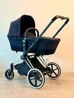 Cybex Priam kinderwagen incl. reiswieg, zeer complete set, Gebruikt, Verstelbare duwstang, Ophalen, Kinderwagen