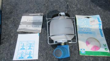 Camping gas lamp met piëzo aansteker (geen lucifers nodig) beschikbaar voor biedingen