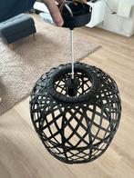 zwarte rieten lamp, Ophalen, Gebruikt, Minder dan 50 cm