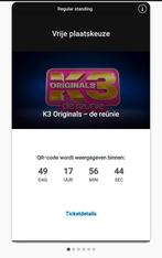 K3 Originals 5 oktober Antwerpen, Tickets en Kaartjes, Drie personen of meer, Oktober, Overige typen