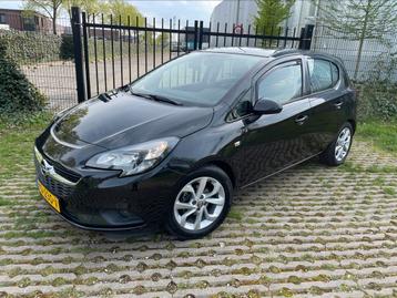 Opel Corsa 1.4 90PK 5D 2016 Zwart NAP AIRCO CRUISE SPORT 