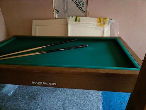 Bocxe Biljarts Biljarttafel - Vintage, Sport en Fitness, Biljarten en Poolen, Gebruikt, Biljarttafel, Ophalen