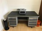 Vintage bureau 6 lades Afsluitbaar, Ophalen, Gebruikt