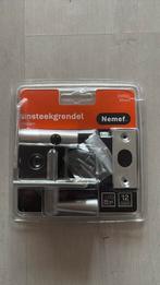 Insteekgrendel Nemef, Ophalen of Verzenden, Nieuw, Rvs, Slot