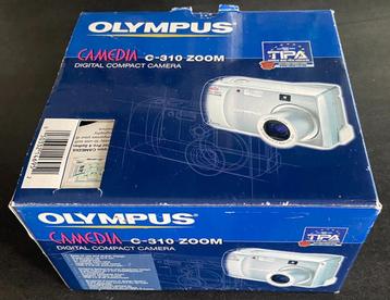Olympus C-310 Zoom Digital Compact Camera beschikbaar voor biedingen