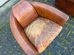 Vintage Aviator Fauteuil + BEZORGING GRATIS, Gebruikt, Ophalen of Verzenden, Onbekend, 75 tot 100 cm