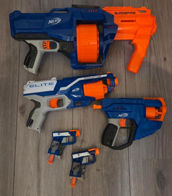 NERF assortiment, Kinderen en Baby's, Speelgoed | Buiten | Los speelgoed, Zo goed als nieuw, Ophalen of Verzenden