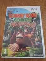 Donkey Kong Country Returns. Wii, Avontuur en Actie, 2 spelers, Ophalen of Verzenden, Zo goed als nieuw
