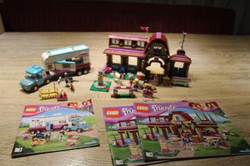 Lego Friends Paardrijclub 41126 + PaardendokterTrailer 41125 beschikbaar voor biedingen
