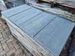 41m Terrastegel grijs genuanceerd 60x30x4 + reliëf s-partij, Nieuw, Ophalen of Verzenden, 10 m² of meer, Beton