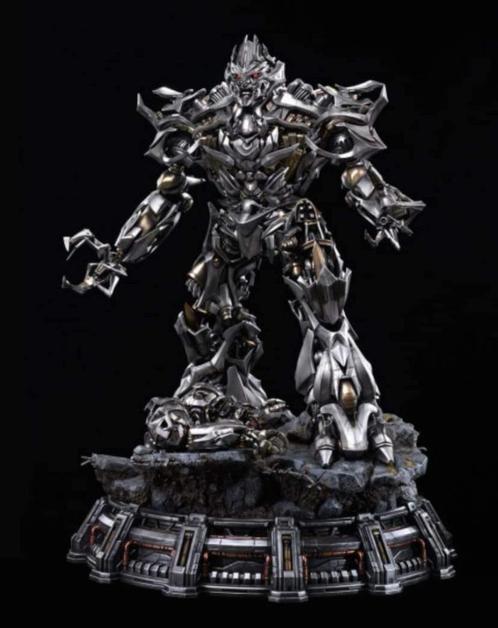 Cosmic brothers transformers megatron regular statue, Verzamelen, Transformers, Zo goed als nieuw, Overige generaties, Decepticons