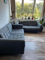 Één donkergrijze bank, Huis en Inrichting, Ophalen, Gebruikt