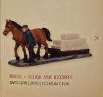 Dickensville Paard met slee en ijsblokken DV111215, Ophalen of Verzenden, Zo goed als nieuw