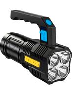 Waterdichte multifunctionele usb oplaadbare zaklamp. Nieuw., Caravans en Kamperen, Ophalen of Verzenden, Nieuw, Accu