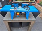 Freestafel, Doe-het-zelf en Verbouw, Gereedschap | Freesmachines, Ophalen, Zo goed als nieuw, Elektrisch, Bovenfrees