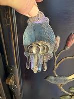 Zilveren Miniatuur Lepeltjeshouder Amsterdam, Ophalen of Verzenden