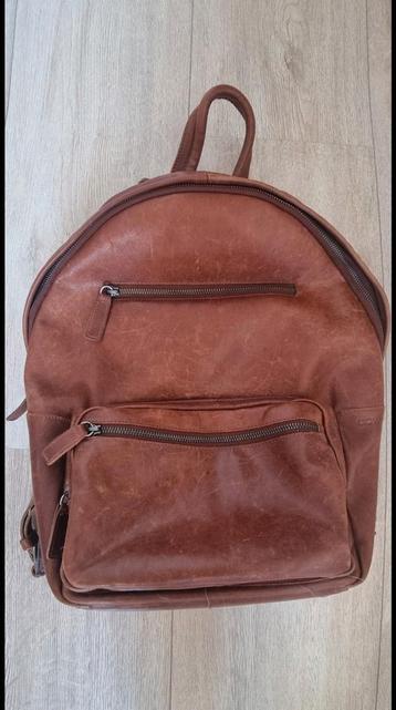 Leren rugtas (merk: Cowboysbag) beschikbaar voor biedingen