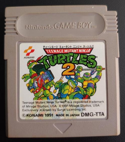 Ninja Turtles 2 GAME BOY (JAPAN import), Spelcomputers en Games, Games | Nintendo Game Boy, Gebruikt, Vechten, 1 speler, Vanaf 3 jaar