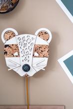 Panter hoofd wandlamp, Ophalen of Verzenden, Zo goed als nieuw, Lamp