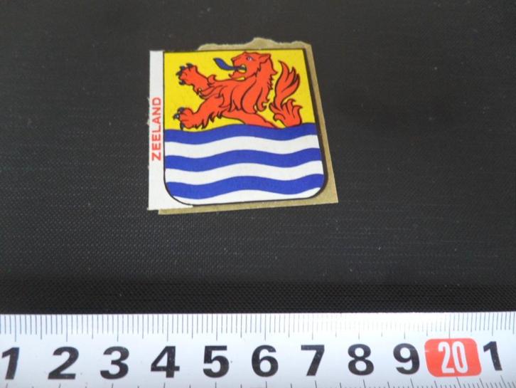 sticker provincie wapen zeeland luctor et emergo, Verzamelen, Stickers, Zo goed als nieuw, Bedrijf of Vereniging, Ophalen