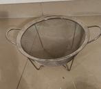 Rvs zeef zo goed als nieuw diameter 23 cm, Huis en Inrichting, Keuken | Potten en Pannen, Ophalen of Verzenden, Zo goed als nieuw