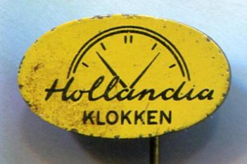 Hollandia klokken blik speldje ( M_139 ), Verzamelen, Speldjes, Pins en Buttons, Zo goed als nieuw, Speldje of Pin, Transport