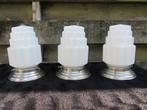 3 SUPER MOOIE IDENTIEKE GISPEN SKYCRAPER PLAFONNIERES SMALL, Huis en Inrichting, Lampen | Plafondlampen, Ophalen, Gebruikt, GISPEN