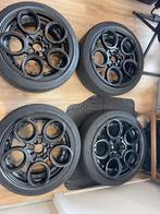17 inch Velgen met Banden Abarth/Fiat 4x98, Auto-onderdelen, Banden en Velgen, Ophalen, Gebruikt, Banden en Velgen, 17 inch