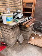 Gratis partij betonnen grindtegels, 60x40 cm, ca 55 stuks, Tuin en Terras, Tegels en Klinkers, Ophalen