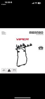 Menabo viper fietsendrager, Auto diversen, Fietsendragers, Ophalen of Verzenden, Zo goed als nieuw, Achterklepdrager