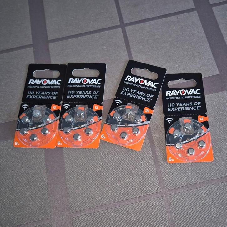 Hoorbatterijen Rayovac - Type 13, Audio, Tv en Foto, Accu's en Batterijen, Nieuw, Ophalen