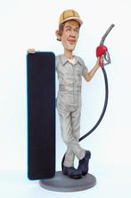 Pompbediende beeld USA gasboy mancave garage decoratie, Ophalen of Verzenden, Zo goed als nieuw, Mens