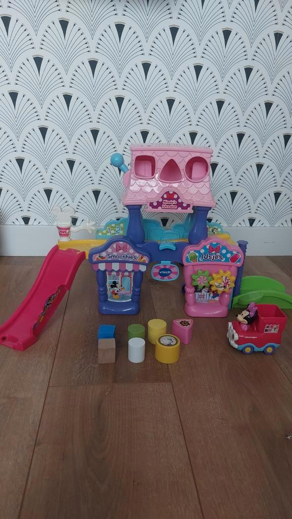 VTech Toet Toet Auto's Disney Minnie's IJssalon Speelset, Kinderen en Baby's, Speelgoed | Vtech, Zo goed als nieuw, Ophalen