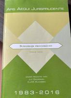 Jurisprudentiebundel Burgerlijk Procesrecht 1983-2016, Ophalen of Verzenden, Zo goed als nieuw
