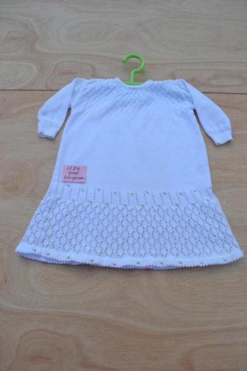 Mooi oud wit jurkje uit de jaren 1950 NR 1124 beschikbaar voor biedingen