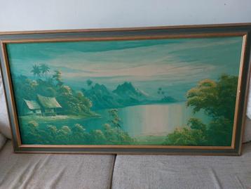 Indonesian painting  beschikbaar voor biedingen
