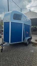Saris Paardentrailer tweepaards, 2-paards trailer, Gebruikt, Ophalen of Verzenden, Hout