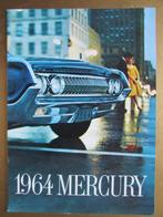 1964 MERCURY full size modellen prestige brochure, Engels, Ophalen of Verzenden, Zo goed als nieuw, Overige merken