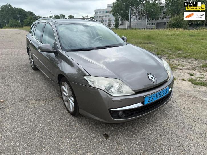 Renault Laguna Estate 2.0 dCi Initiale, Auto's, Renault, Bedrijf, Te koop, Laguna, ABS, Airbags, Airconditioning, Bochtverlichting