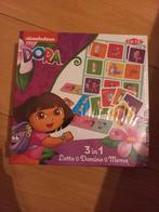 Dora 3-in-1 Lotto, Domino & Memo Spel - Nieuw in plastic, Ophalen of Verzenden, Nieuw