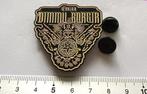 Dimmu Borgir zeer mooie Eonian shaped speld pin badge n3, Verzenden, Nieuw, Overige typen