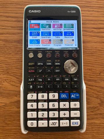 Grafische rekenmachine Casio FX-CG50 beschikbaar voor biedingen
