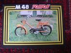 Tomos M48 bromfiets verkoop folder flyer, Fietsen en Brommers, Ophalen of Verzenden, Zo goed als nieuw