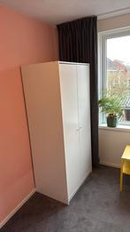 IKEA KLEPPSTAD kledingkast – wit – met hangroede en legplank, Huis en Inrichting, Ophalen of Verzenden, Zo goed als nieuw