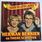 Herman Berkien & Tineke Schouten - Lachen en Laten Lachen LP, Ophalen of Verzenden, 1960 tot 1980, Gebruikt, 12 inch