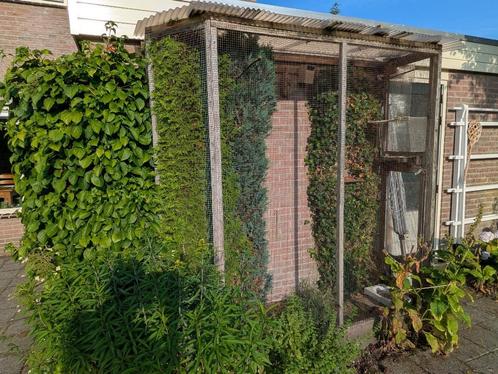 volière kooi, Dieren en Toebehoren, Vogels | Hokken en Kooien, Gebruikt, Volière, Overige materialen, Ophalen